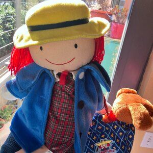 Madame Alexander 18" Cloth Madeline Doll and Dog